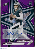 Kyle McCord 2025 Rookies & Stars Auto Autograph RC 7/25 Philadelphia Eagles
