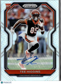Tee Higgins 2020 Prizm Auto Autograph RC Silver Cincinnati Bengals