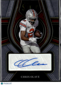 Chris Olave 2022 Select Draft Auto Autograph RC Rookie Ohio State Buckeyes