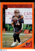 Andy Dalton 2018 Donruss Jersey Number Orange 2/14 Cincinnati Bengals