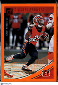 Giovani Bernard 2018 Donruss Jersey Number 17/25 Cincinnati Bengals