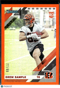 Drew Sample 2019 Donruss Rookie RC Orange 77/89 Cincinnati Bengals