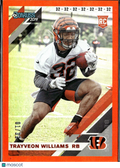 Trayveon Williams 2019 Donruss RC Orange Jersey Number 1/32 Cincinnati Bengals