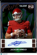 Jackson Arnold 2023 Leaf Pro Set Pure Auto Autograph RC 8/8 Oklahoma Sooners
