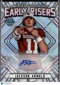 Jackson Arnold 2023 Bowman Chrome Risers Auto Autograph 9/99 Oklahoma Sooners