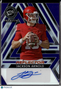 Jackson Arnold 2024 Leaf Press Pass Auto Autograph JERSEY # 10/15 Sooners
