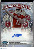 Jackson Arnold 2023 Bowman's Best Elements Auto Autograph 47/75 Oklahoma Sooners