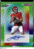 Jackson Arnold 2024 Leaf Vivid Auto Autogrpah RC 3/4 Oklahoma Sooners