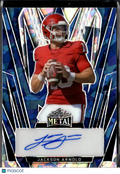 Jackson Arnold 2024 Leaf Metal Auto Autograph Blue 1/7 Oklahoma Sooners
