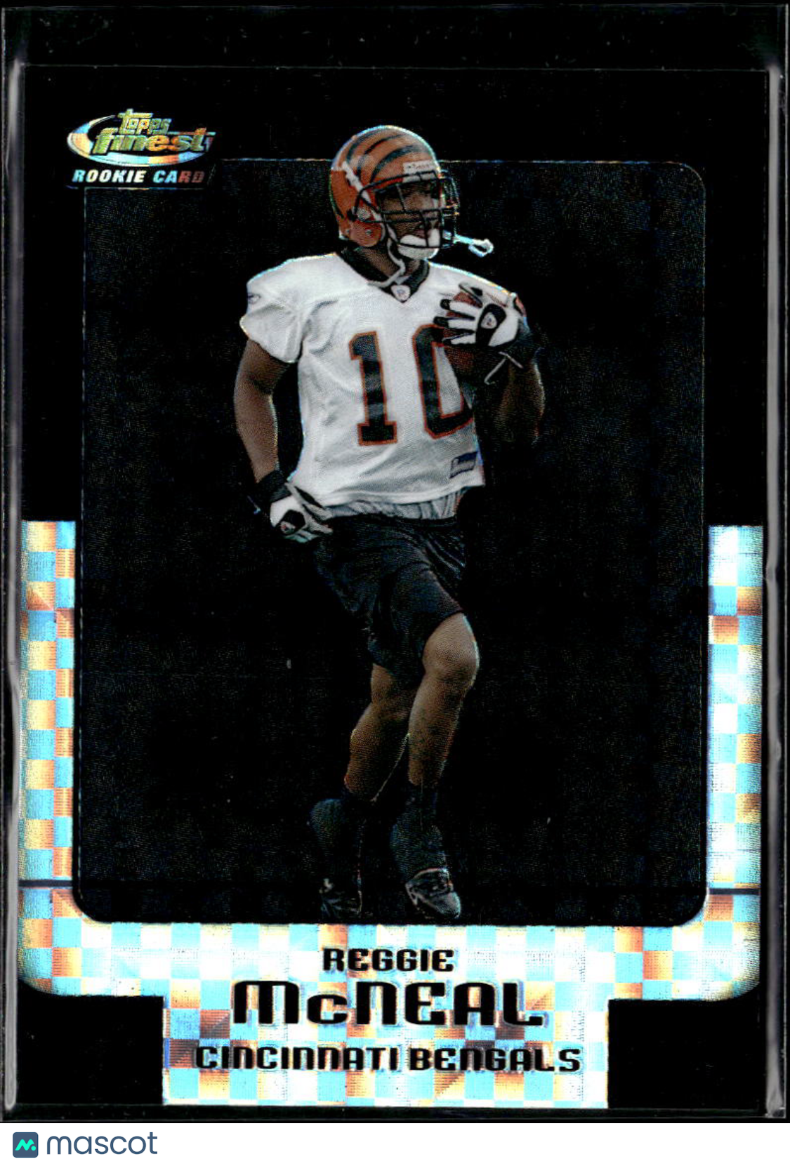 Reggie McNeal 2006 Topps Finest Black XFractor RC 6/25 Cincinnati Bengals