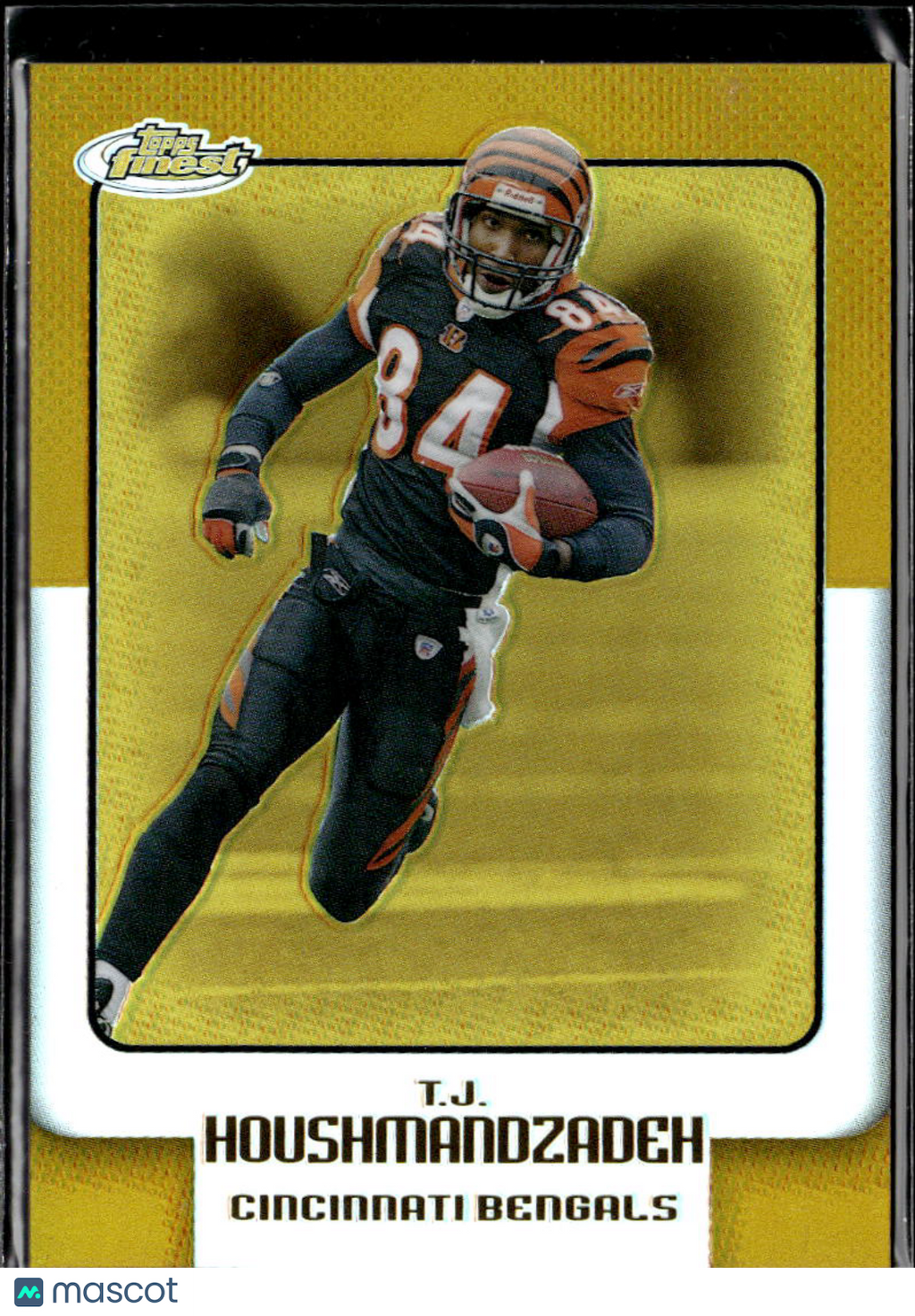 T.J. Houshmandzadeh 2006 Topps Finest GOLD Refractor 22/49 Cincinnati Bengals