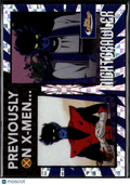 Nightcrawler 2025 Topps Finest Marvel X-Men XFractor 18/97 #PO-19