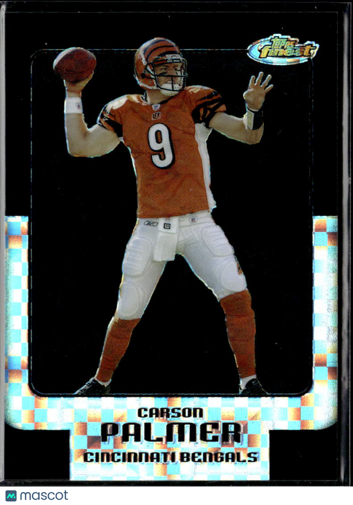 Carson Palmer 2005 Topps Finest Black XFractor 1/25 Cincinnati Bengals