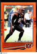 Geno Atkins 2020 Donruss Orange Jersey Number 51/97 Cincinnati Bengals