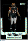 Odell Thurman 2005 Topps Finest Black Refractor 12/25 Cincinnati Bengals