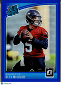 Alex McGough 2018 Optic Rated Rookie Blue Prizm 68/149 Seattle Seahawks