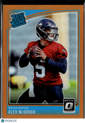 Alex McGough 2018 Optic Rated Rookie Orange 175/199 Seattle Seahawks