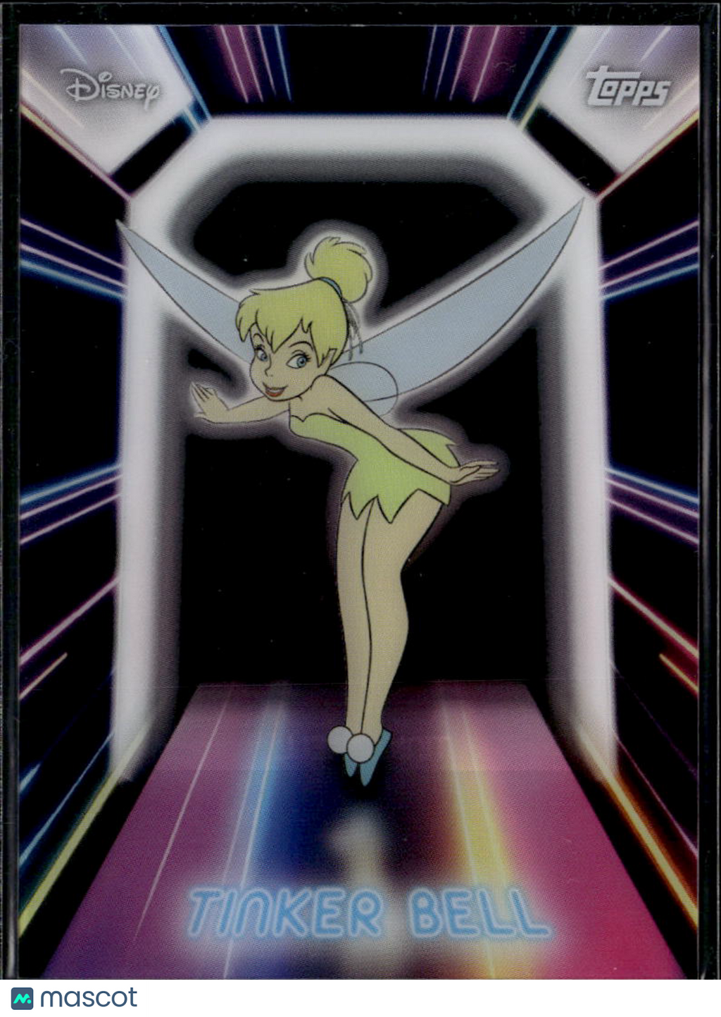 Tinkerbell 2025 Topps Disney Neon Illuminated Neon Lights #NPL-24