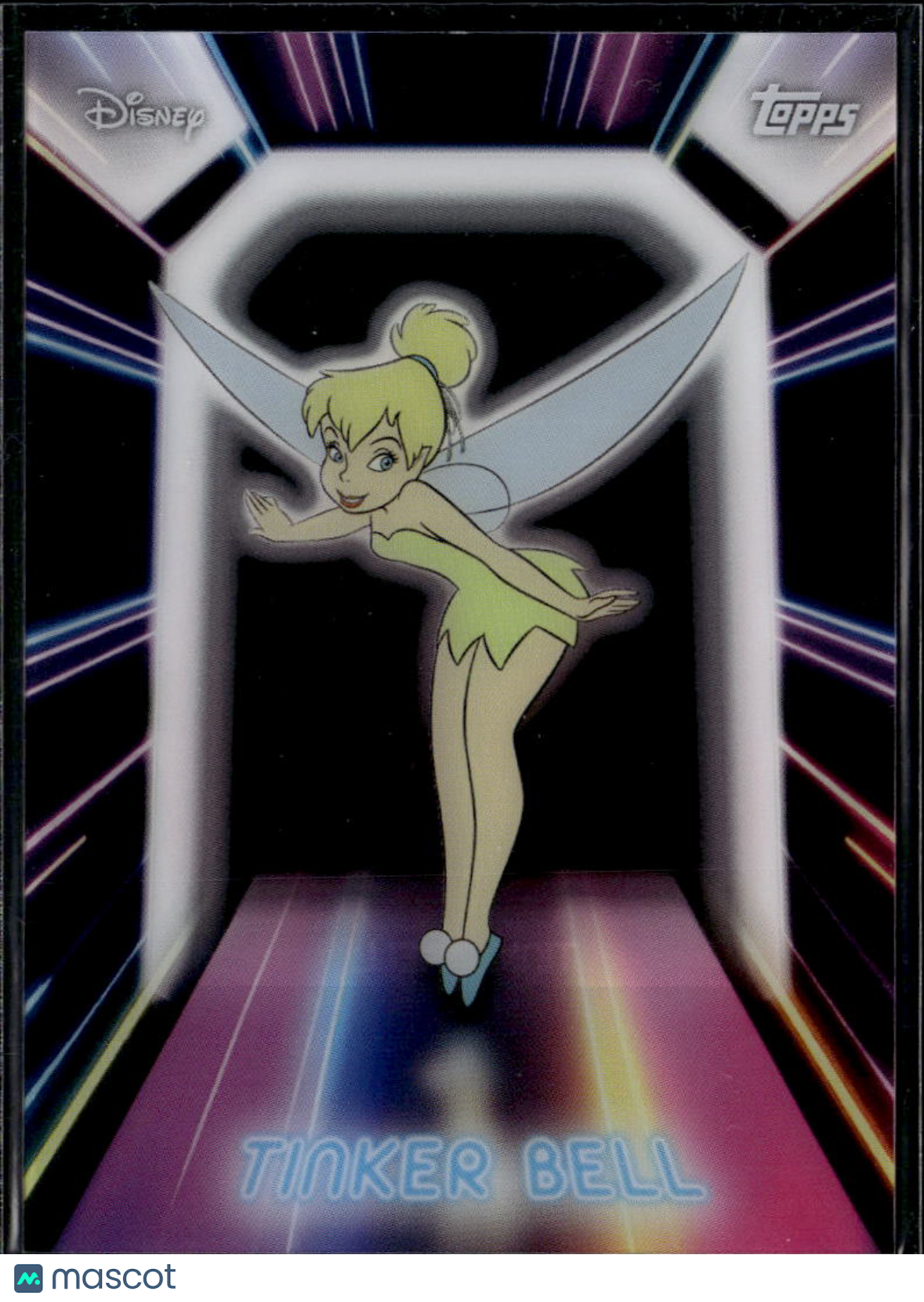 Tinkerbell 2025 Topps Disney Neon Illuminated Neon Lights #NPL-24