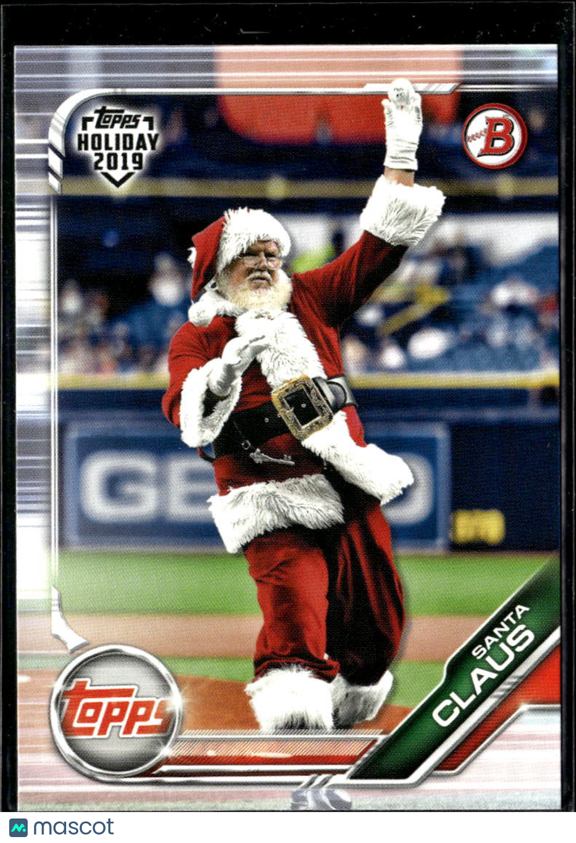 Santa Claus 2019 Topps Holiday North Pole SSP SHORTPRINT