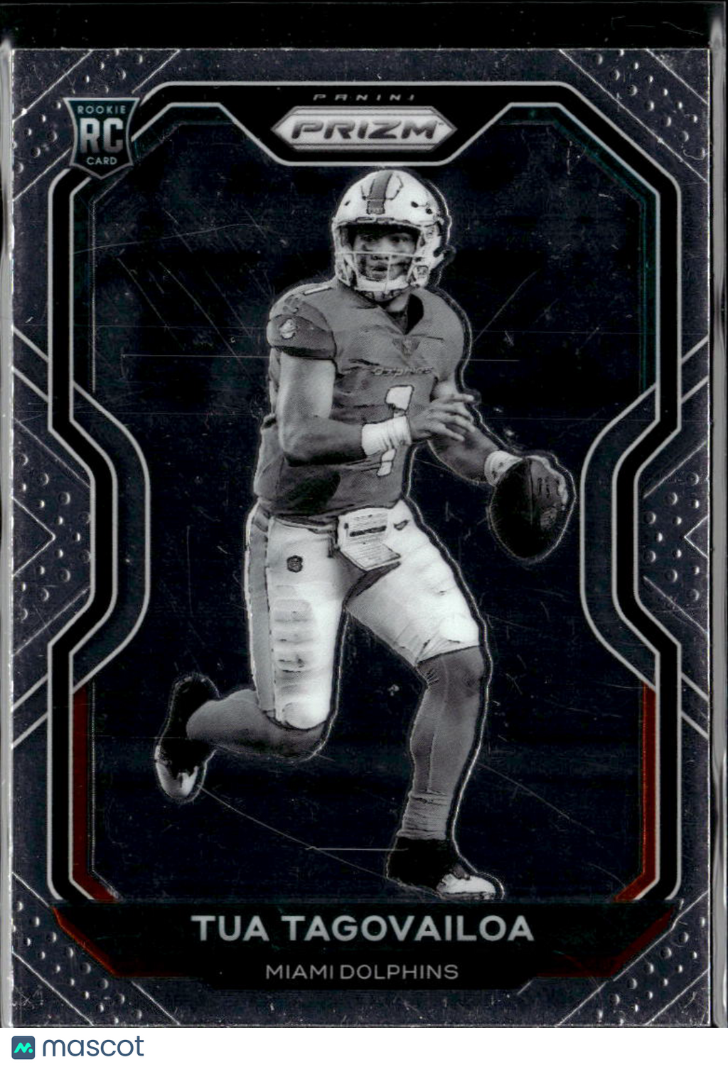 Tua Tagovailoa 2020 Prizm RC Black White Negative Rookie RC Miami Dolphins