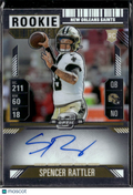 Spencer Rattler 2025 Contenders Optic Auto Autograph RC New Orleans Saints