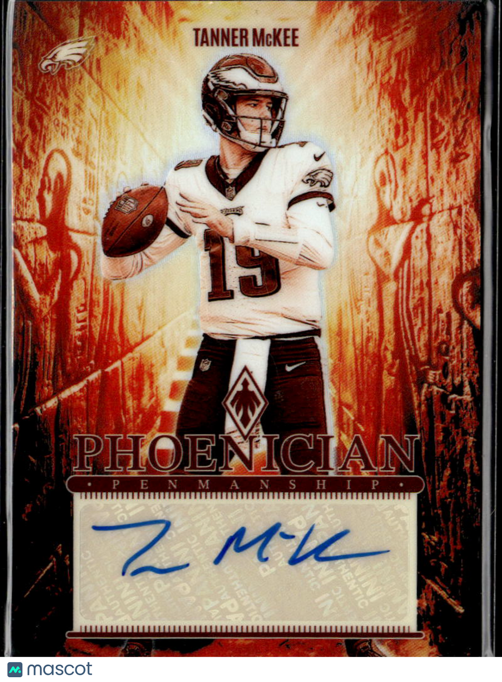 Tanner McKee 2025 Phoenix Phoenician Auto Autograph Philadelphia Eagles