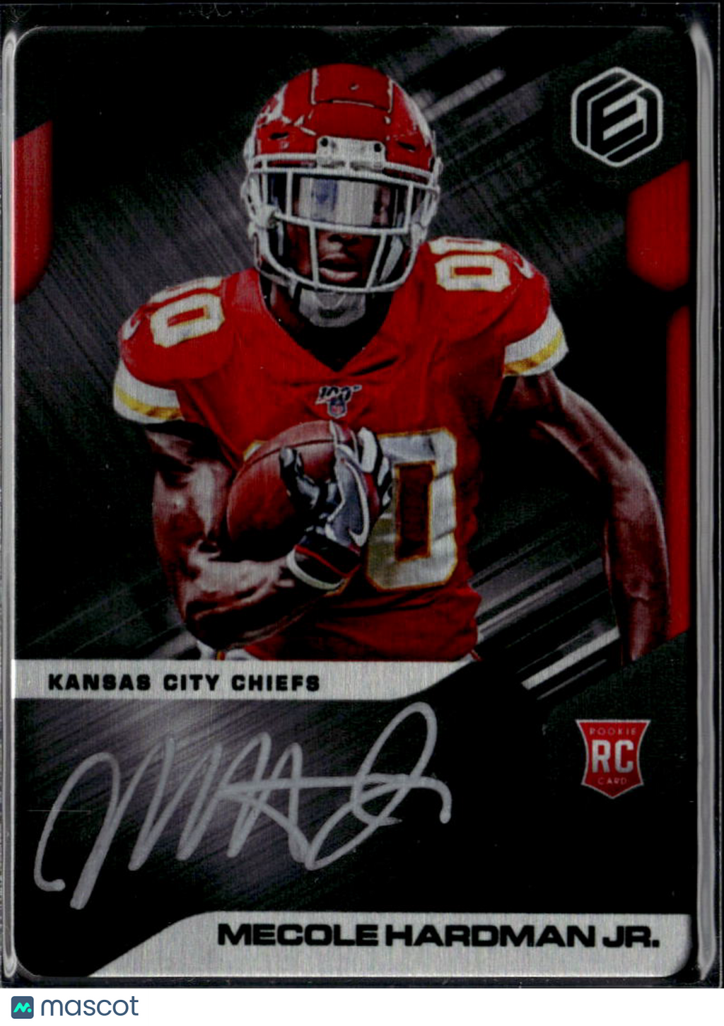 Mecole Hardman Jr. 2019 Elements Auto Autograph 4/5 Kansas City Chiefs
