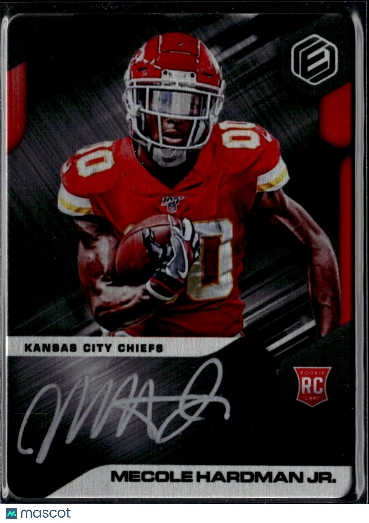 Mecole Hardman Jr. 2019 Elements Auto Autograph 4/5 Kansas City Chiefs
