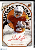 Johntay Cook II 2023 Onyx Auto Autograph Red Ink RC Texas Longhorns