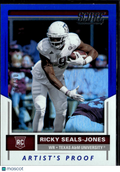 Ricky Seals-Jones 2017 Score RC Artist's Proof Blue 6/35 Texas A&M Aggies