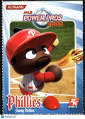 Jimmy Rollins 2008 Konami MLB Power Pros Philadelphia Phillies