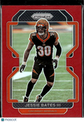 Jessie Bates III 2021 Prizm Retail Red Prizm SSP Cincinnati Bengals