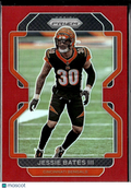 Jessie Bates III 2021 Prizm Retail Red Prizm SSP Cincinnati Bengals