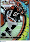 Carl Lawson 2018 Select Tie-Dye Prizm Rookie RC 3/25 Cincinnati Bengals