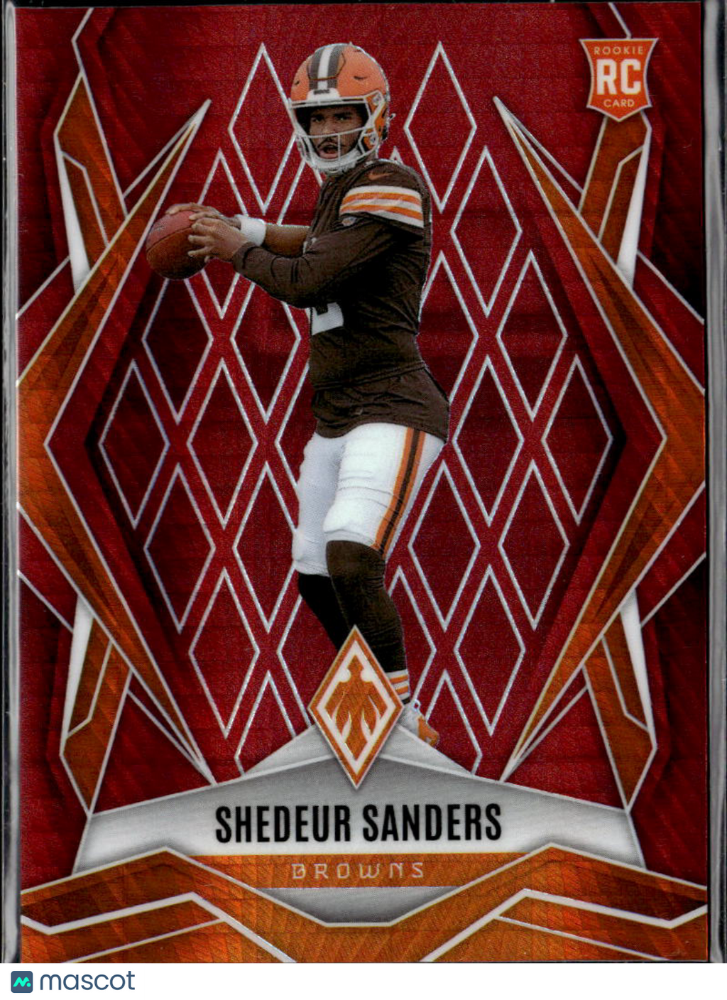 Shedeur Sanders 2025 Phoenix Red Rookie RC 389/399 Cleveland Browns