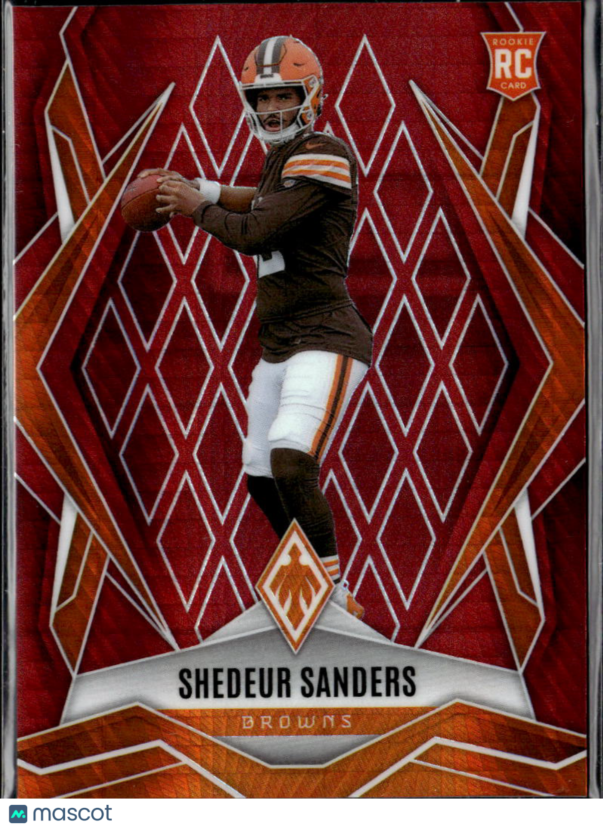 Shedeur Sanders 2025 Phoenix Red Rookie RC 389/399 Cleveland Browns