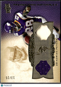 Adrian Peterson 2008 Upper Deck Game Worn Jersey Patch 13/25 Minnesota Vikings