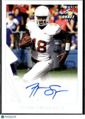 Tyrone Swoopes 2017 Leaf Ultimate Draft Auto Autograph RC 4/15 Texas Longhorns