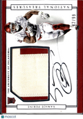 Samaje Perine 2017 National Treasures Collegiate Patch RC Auto /99 Oklahoma