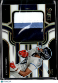 Chimere Dike 2025 Select Jersey Patch White RC 31/99 Tennessee Titans