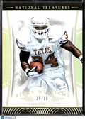 Ricky Williams 2015 National Treasures GOLD 10/10 #114 Texas Longhorns