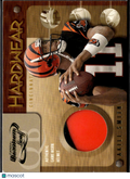 Akili Smith 2001 Leaf Quantum Hardwear Authentic Game-Worn Helmet /100 Bengals