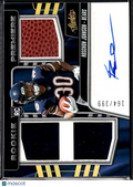 Roschon Johnson 2023 Absolute Rookie Premiere Material Jersey RC Auto /399 Bears