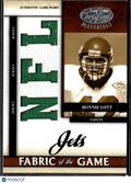 Ronnie Lott 2008 Leaf Certified Materials Fabric of the Game Jersey /50 Jets