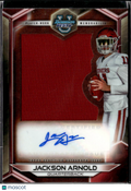 Jackson Arnold 2023 Bowman University Best Jumbo Relic Auto Oklahoma
