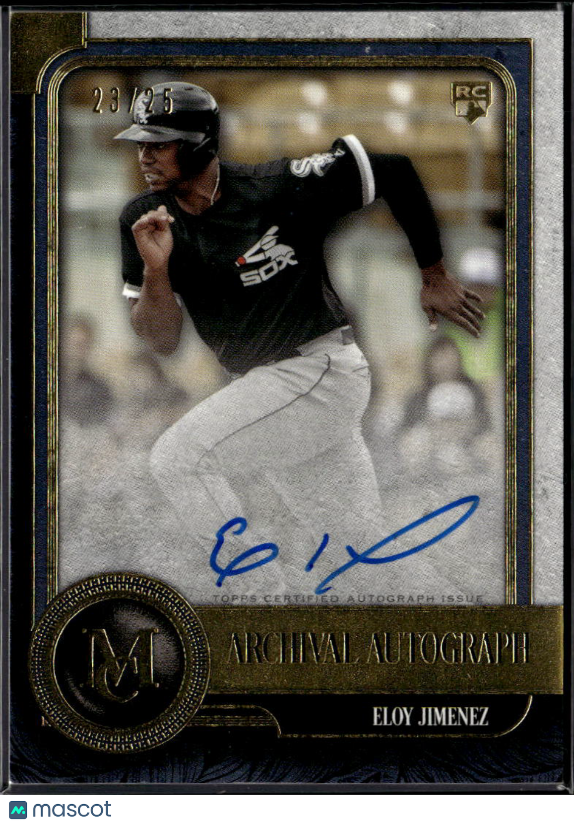 Eloy Jimenez 2019 Topps Museum Collection RC Auto /25 Chicago White Sox