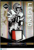 Cris Collinsworth 2011 Panini Limited Legend Clothing Patch /50 Bengals