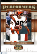Cris Collinsworth 2007 Gridiron Gear Performers Patch /50 Cincinnati Bengals