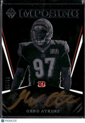 Geno Atkins 2018 Panini Majestic Imposing Auto /99 Cincinnati Bengals